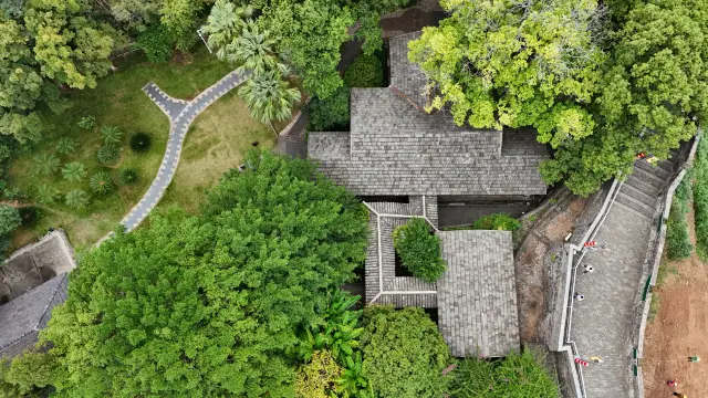 Nơi ở trước đây của ông Jiang Jingguo ở Cám Châu, tỉnh Giang Tây.