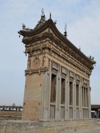 Qiaosi Archway in Yuncheng | Zhou Family Merit Stele Tower