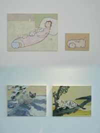 藝展上新 | 看月下花間小貓踏福而來