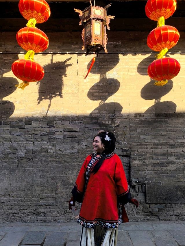 Hanfu at Chinese New Year in Pingyao