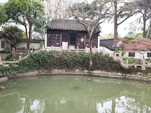 冬天的曲水園 冬天的曲水園