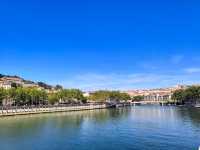 Strolling Along the Rhône River in Lyon