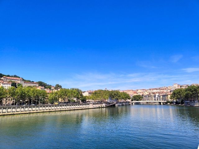 Strolling Along the Rhône River in Lyon