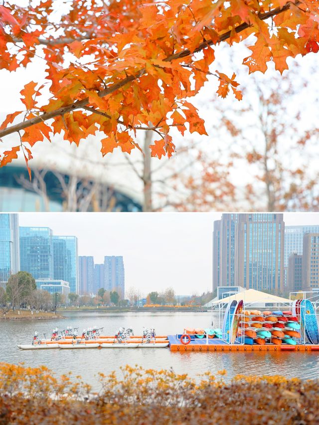 在杭州，可以閒逛一整天的湖邊公園