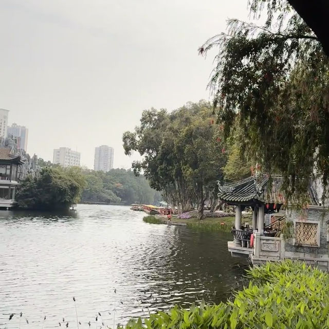 🌟【廣州荔灣湖公園實況分享｜春日限定繡球花況與週末遊玩體驗】