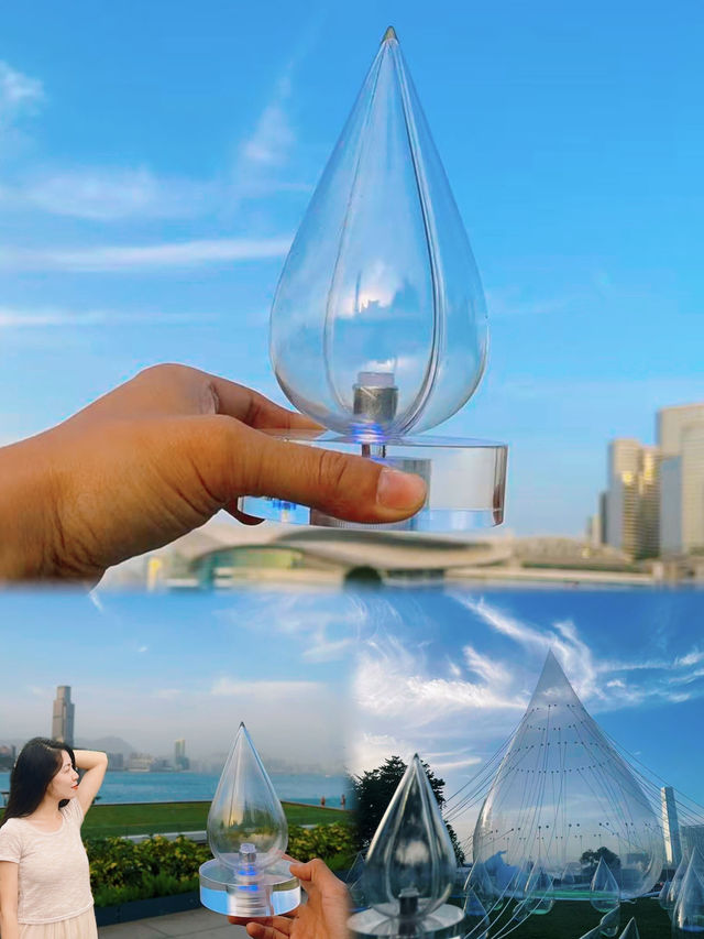 哇塞！香港！巨型水滴美到失語