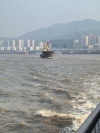 桃花影落，碧海潮生