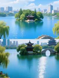 探索安徽省銅陵市嘅天井湖！