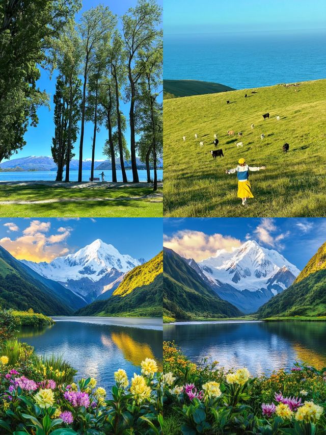 邊個會明啊，喺房就可以見到湖海雪山嘅神仙酒店
