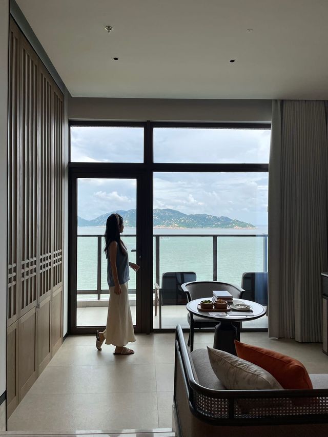 海邊Staycation.深圳1.5小時躲進島裡躺平睇海