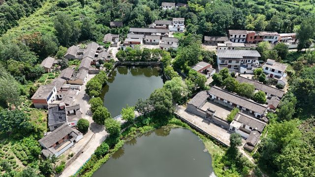 河南光山龔沖古村