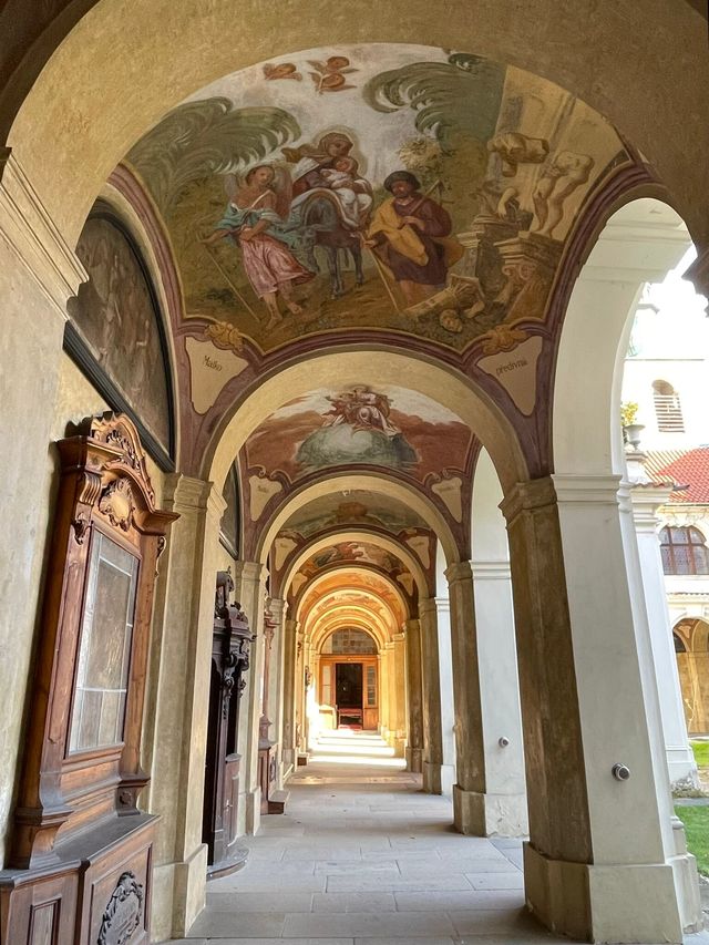 Stunning Baroque Monastery Near Prague Castle