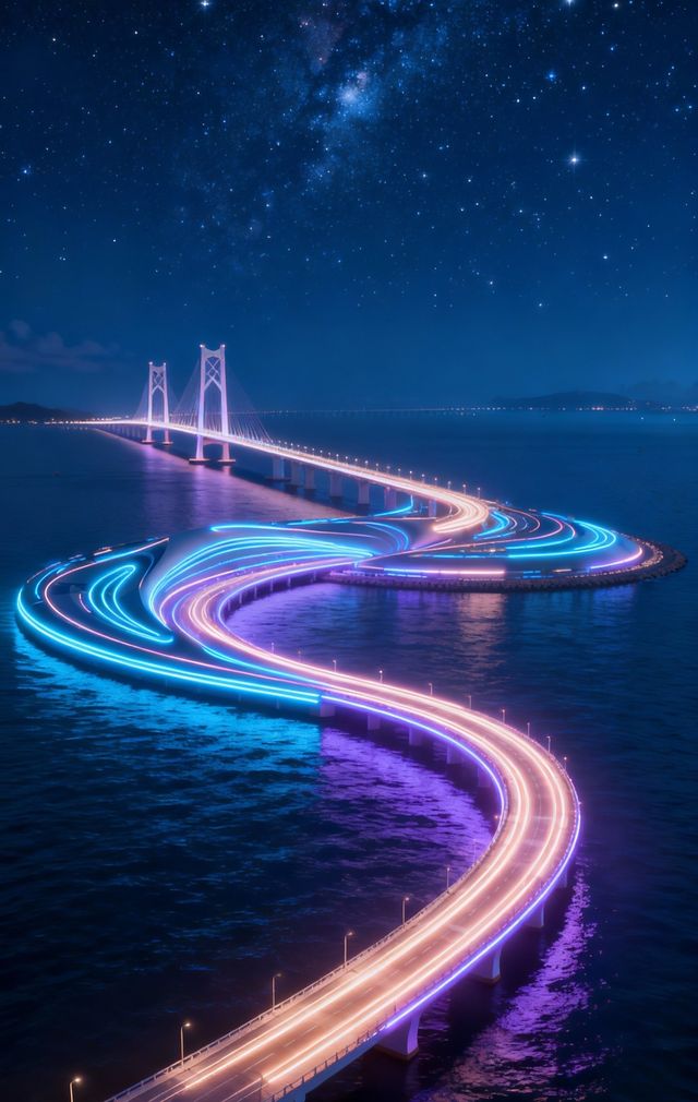 【深中通道西人工島正式開放 | 邀您開啟一場海上奇幻之旅！