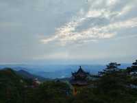 九華山天台,拜地藏菩薩腳印