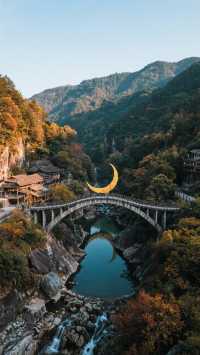 11月的江西望仙谷，四天三晚住進懸崖上仙俠世界！