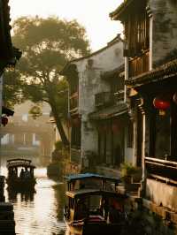 紹興東湖親子遊！乘烏篷船闖入西遊記取景地