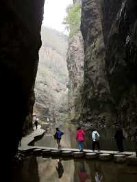 闖入億萬年前的天然畫廊河南龍潭大峽谷