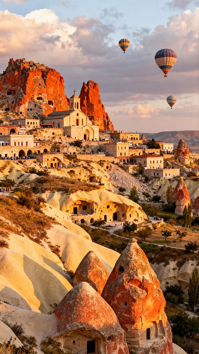 乘熱氣球掠奇岩，探洞穴秘境，赴一場仙境之約