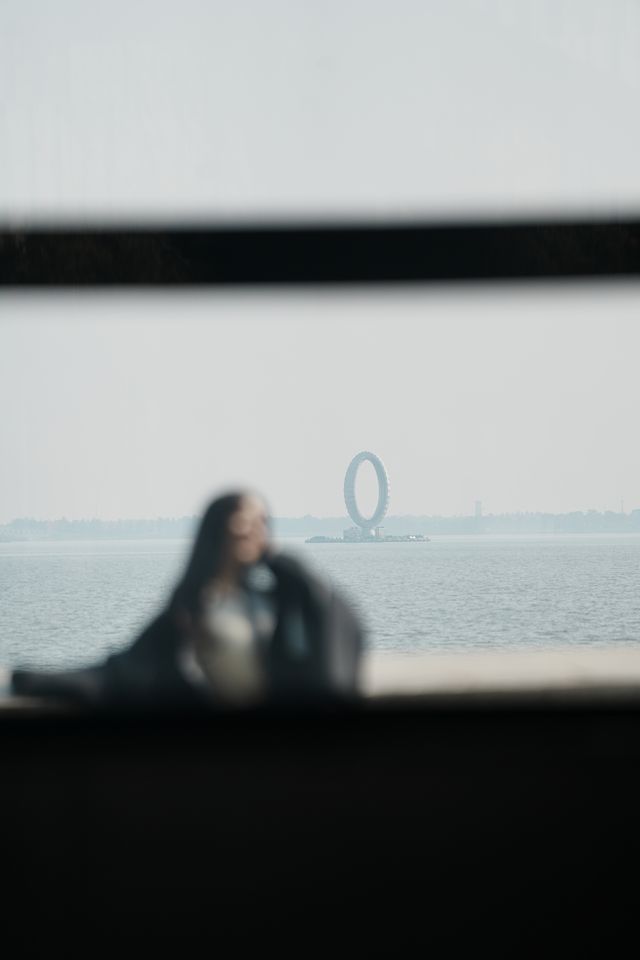 滴水湖週末,看了一場橘子海日落和煙花! 滴水湖週末,看了一場橘子海日落和煙花!