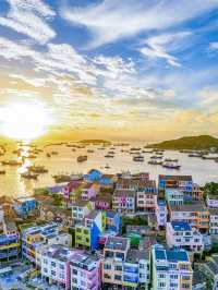 淡季才是絕絕子台州石塘的治癒系日出日落