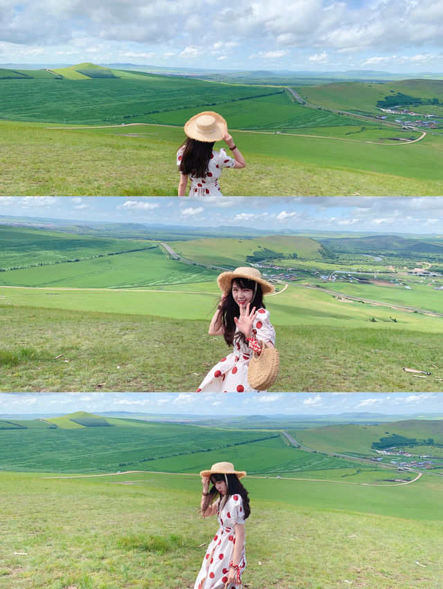 藍天白雲下的童話秘境內蒙古的森林草原童話 藍天白雲下的童話秘境內蒙古的森林草原童話