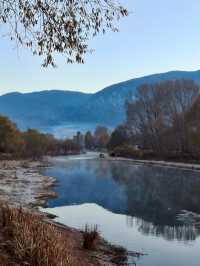 沙溪 | 走進東方水墨畫般的冬日晨霧