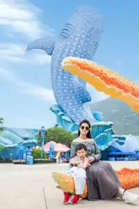 淡季的珠海長隆真的太出片啦🩵