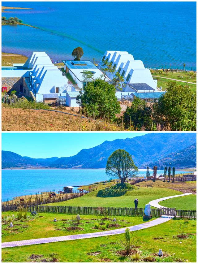 雪山下的慢生活