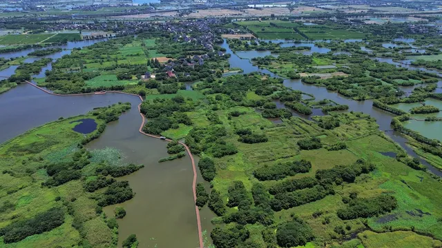 航拍——德清下渚湖 航拍——德清下渚湖