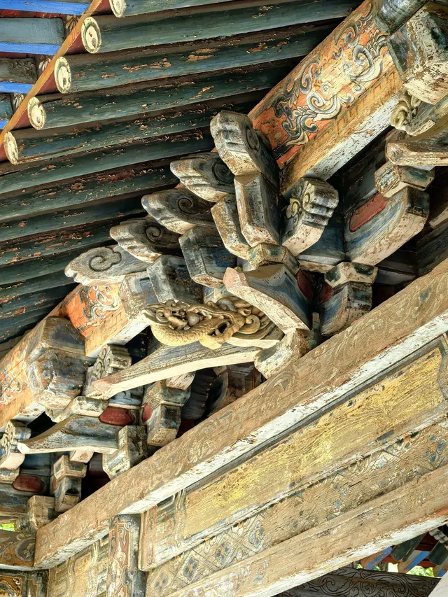 太原·晉祠東嶽祠|你見過大龍吐小龍的斗拱嗎 太原·晉祠東嶽祠|你見過大龍吐小龍的斗拱嗎
