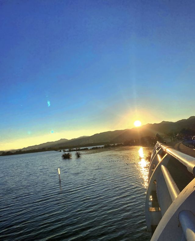 昆明環湖新南路日出 | 美到心醉