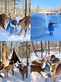 我宣佈長白山才是冬天親子遊的天花板