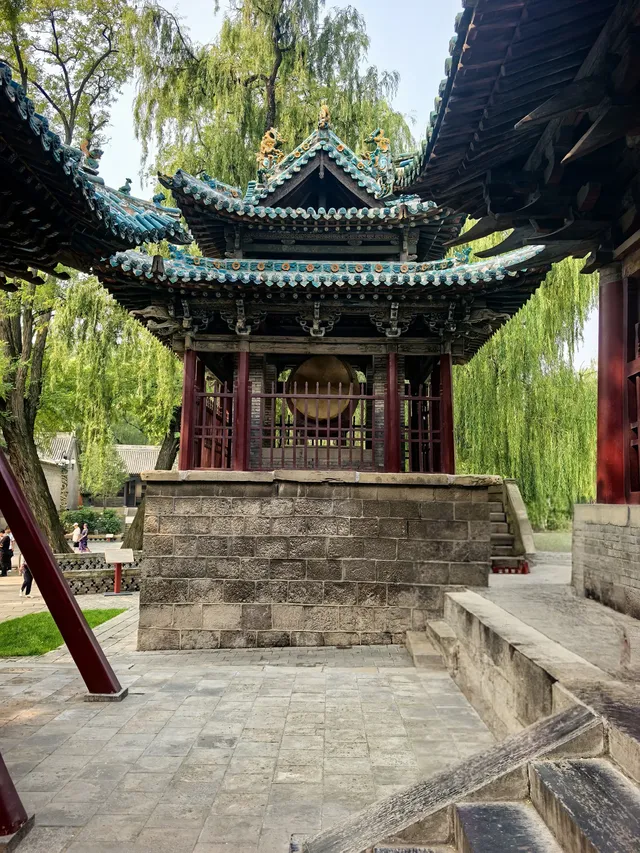 太原·晉祠鐘鼓樓|十字歇山頂的迷你版小閣樓