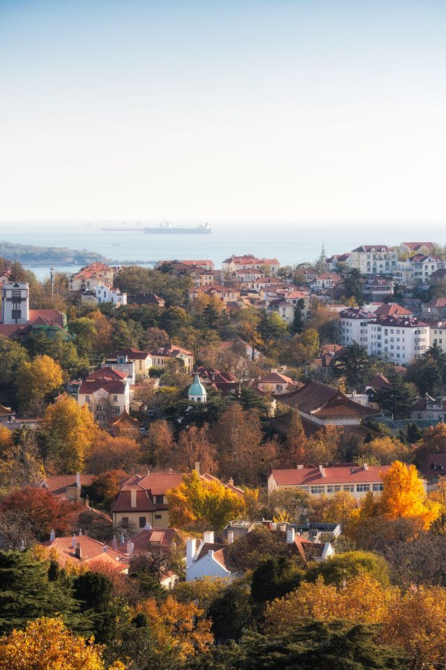 青島信號山絕美視野登頂10分鐘打卡上帝視角! 青島信號山絕美視野登頂10分鐘打卡上帝視角!