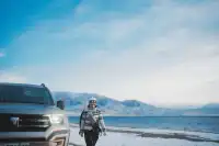 沉溺在賽里木湖的藍調時刻