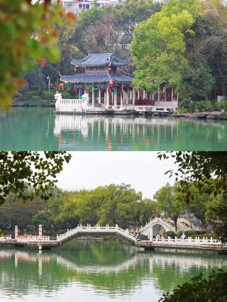 桂林榕湖｜千年の湖景で古風な写真を撮ろう