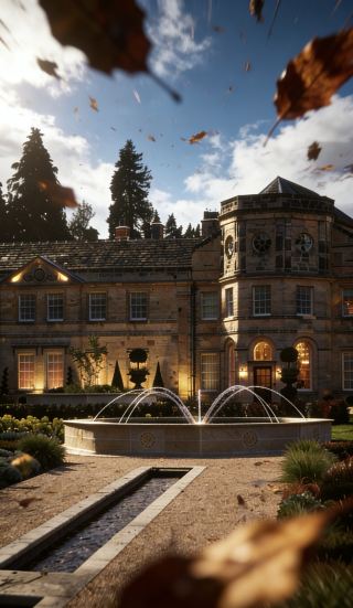 ยอร์คเชียร์ | แกรนท์ลีย์ เอสเตท สวยงามตระการตาอย่างแท้จริง! ประสบการณ์การใช้ชีวิตแบบชนชั้นสูงระดับห้าดาว (ภาพจำลองคอมพิวเตอร์)