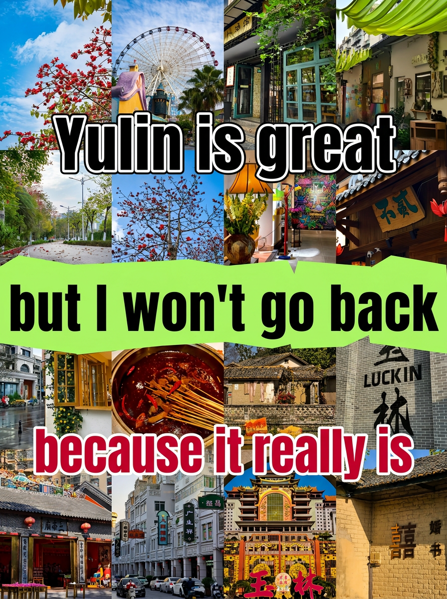 Yulin thì đẹp, nhưng tôi sẽ không quay lại nữa vì nó...