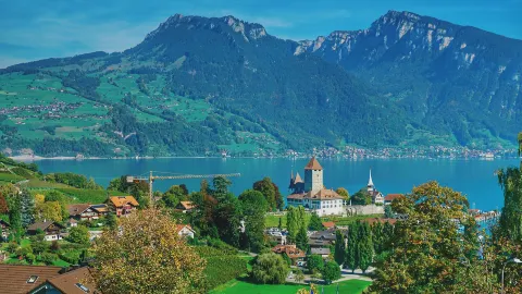  Switzerland! God blessed this place with the most beautiful scenery — traveler post in Canton of Vaud