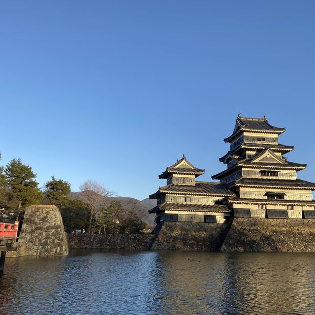 日本松本城 現存最古老嘅重六層式城鎮