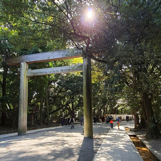 名古屋熱田神宮巡禮