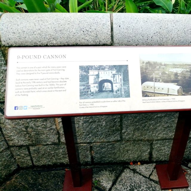 Historical and Natural Oasis Fort Canning Park