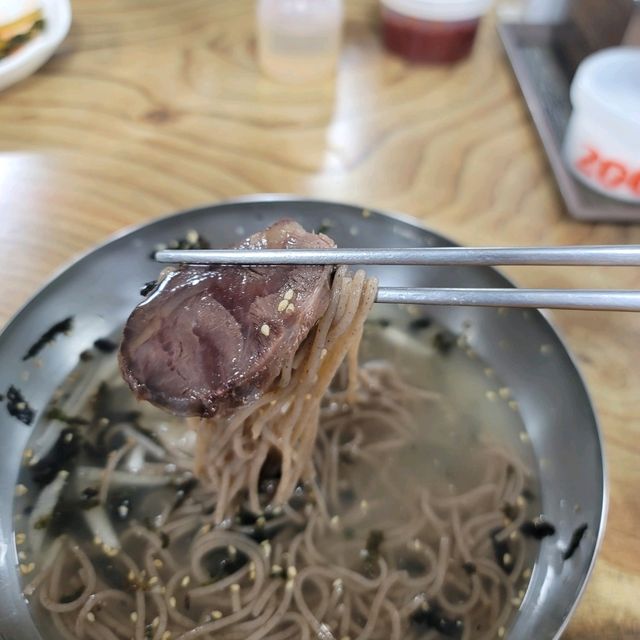 두근두근여름휴가 영월의 인기 막국수 맛집 진미막국수