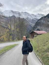 Hidden paradise behind Switzerland mountains
