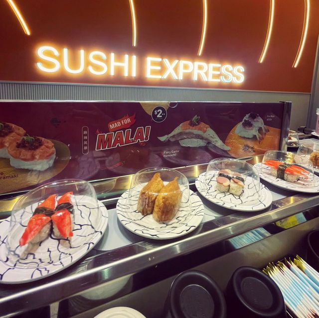 Affordable sushi @ Sushi Express