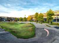 The VELO’S hotel and BMX pump track