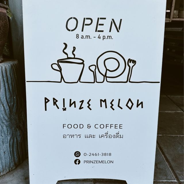 Prinze Melon Food & Coffee  ตลาดน้ำบางน้ำผึ้ง