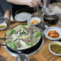 오픈런해야 가능한 대전 수육전골 찐맛집 전민동 한우곰탕