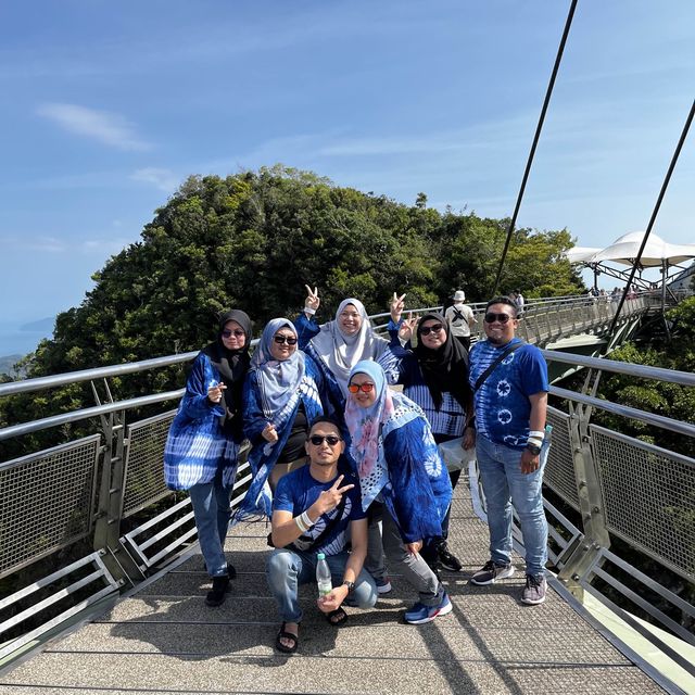 Magnificient view of Langkawi from the top