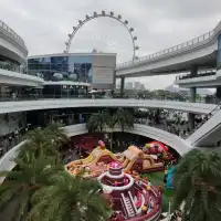 打卡亞洲最大的歡樂港灣摩天輪🎡